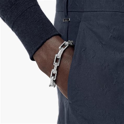 louis vuitton männer armband|louis vuitton monogram chain bracelet.